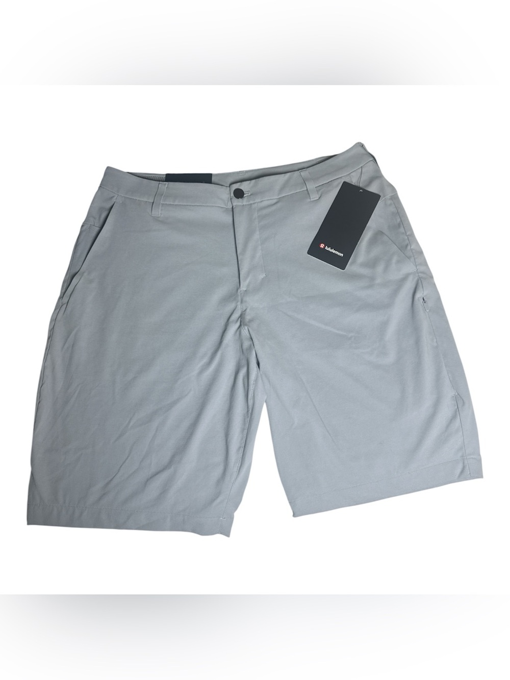 Lululemon Commission Golf Short 10” Rhino Grey RHIG Size 34 NWT